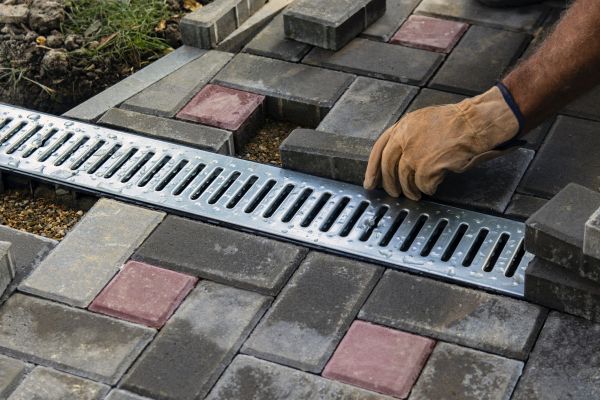 Patio Drain Installation in Appleton