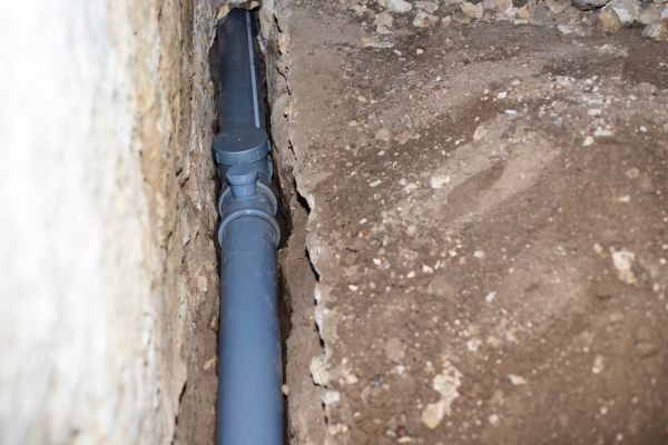 Drain Line Installation in Appleton