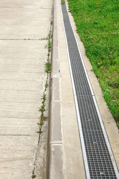 Concrete Drain Installation in Appleton
